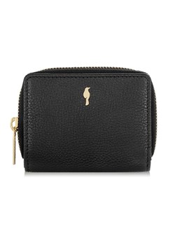 Skórzany czarny portfel damski ze sklepu OCHNIK w kategorii Portfele damskie - zdjęcie 172562000