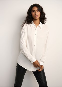 Długa koszula damska z dżetami ze sklepu OCHNIK w kategorii Koszule damskie - zdjęcie 172562570