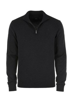 Grafitowy bawełniany sweter męski ze sklepu OCHNIK w kategorii Swetry męskie - zdjęcie 172562872