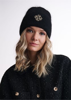 Czarna czapka damska z logo OCHNIK ze sklepu OCHNIK w kategorii Czapki zimowe damskie - zdjęcie 172563780