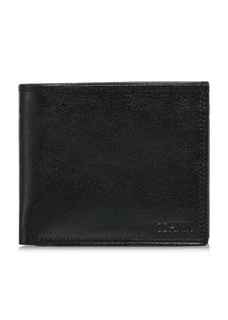 Niezapinany czarny skórzany portfel męski ze sklepu OCHNIK w kategorii Portfele męskie - zdjęcie 172563912
