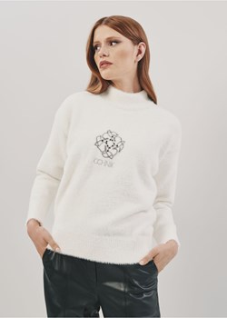 Ciepły kremowy półgolf damski ze sklepu OCHNIK w kategorii Swetry damskie - zdjęcie 172563964