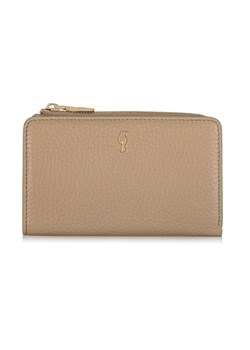 Skórzany beżowy portfel damski ze sklepu OCHNIK w kategorii Portfele damskie - zdjęcie 172564604