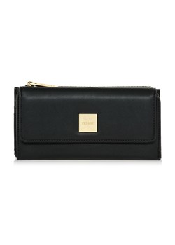 Duży czarny portfel damski z logo ze sklepu OCHNIK w kategorii Portfele damskie - zdjęcie 172565543