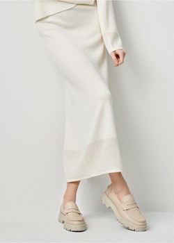 Długa kremowa spódnica maxi ze sklepu OCHNIK w kategorii Spódnice - zdjęcie 172566434