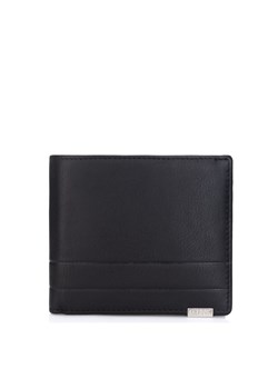 Czarny skórzany portfel męski ze sklepu OCHNIK w kategorii Portfele męskie - zdjęcie 172566790