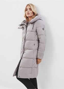 Szara kurtka zimowa damska z kapturem ze sklepu OCHNIK w kategorii Kurtki damskie - zdjęcie 172567053