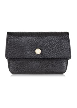 Nieusztywniany czarny skórzany portfel ze sklepu OCHNIK w kategorii Portfele damskie - zdjęcie 172567081