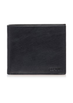 Skórzany granatowy portfel męski ze sklepu OCHNIK w kategorii Portfele męskie - zdjęcie 172567341