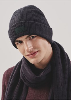 Granatowa czapka męska ze sklepu OCHNIK w kategorii Czapki zimowe męskie - zdjęcie 172567891