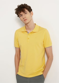 Żółta koszulka polo ze sklepu OCHNIK w kategorii T-shirty męskie - zdjęcie 172568772