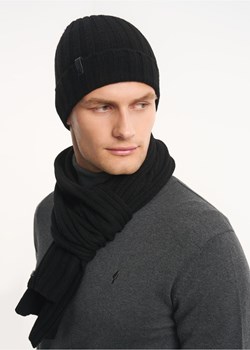 Czarna czapka zimowa męska ze sklepu OCHNIK w kategorii Czapki zimowe damskie - zdjęcie 172569964