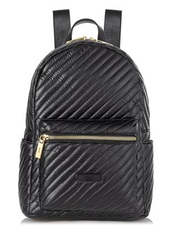 Czarny plecak damski z pikowaniem ze sklepu OCHNIK w kategorii Plecaki - zdjęcie 172571864