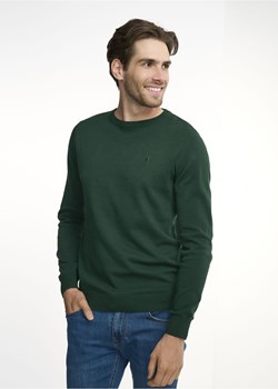 Zielony sweter męski basic ze sklepu OCHNIK w kategorii Swetry męskie - zdjęcie 172571880