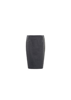 Metaliczna szara ołówkowa spódnica ze sklepu OCHNIK w kategorii Spódnice - zdjęcie 172572072