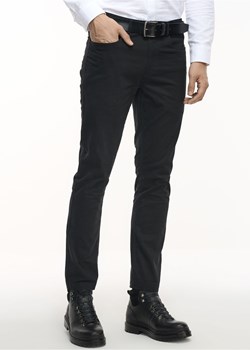 Czarne spodnie męskie ze sklepu OCHNIK w kategorii Spodnie męskie - zdjęcie 172572133