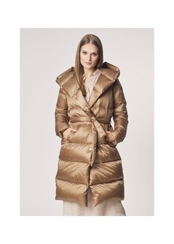 Beżowa kurtka zimowa damska ze sklepu OCHNIK w kategorii Kurtki damskie - zdjęcie 172572291