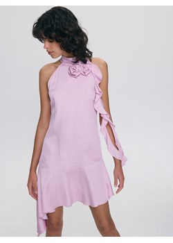 Reserved - Sukienka z różami - różowy ze sklepu Reserved w kategorii Sukienki - zdjęcie 172573763