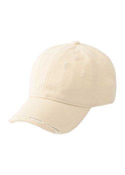 Dziecięca czapka z daszkiem Ripped jasnobeżowa ze sklepu 5.10.15 w kategorii Czapki dziecięce - zdjęcie 172573994