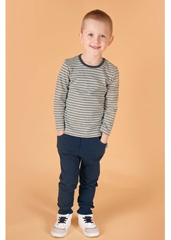 Bawełniana bluzka w paski z długim rękawem dla chłopca ze sklepu 5.10.15 w kategorii T-shirty chłopięce - zdjęcie 172574011