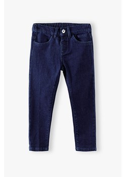 Spodnie chłopięce jeansowe- granatowe ze sklepu 5.10.15 w kategorii Spodnie chłopięce - zdjęcie 172574024