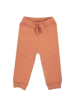 Bawełniane rude spodnie dresowe dla niemowlaka ze sklepu 5.10.15 w kategorii Odzież dla niemowląt - zdjęcie 172574091