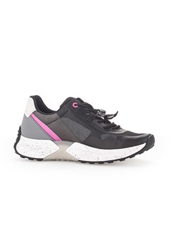 Gabor Sneakersy w kolorze czarno-biało-różowym ze sklepu Limango Polska w kategorii Buty sportowe damskie - zdjęcie 172574991