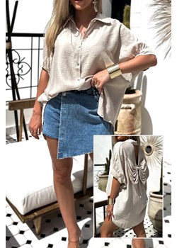 Tunika RIOLMEFA ze sklepu Ivet Shop w kategorii Koszule damskie - zdjęcie 172577360