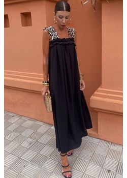 Sukienka REOLANA BLACK ze sklepu Ivet Shop w kategorii Sukienki - zdjęcie 172577392
