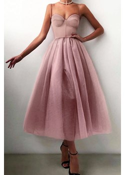 Sukienka BRIDELA PUDRA ze sklepu Ivet Shop w kategorii Sukienki - zdjęcie 172577402