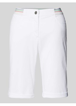 Bermudy o kroju regular fit z elastycznym pasem model ‘SUE’ ze sklepu Peek&Cloppenburg  w kategorii Szorty - zdjęcie 172578024