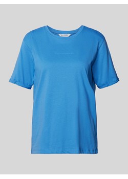 T-shirt w jednolitym kolorze model ‘Terina’ ze sklepu Peek&Cloppenburg  w kategorii Bluzki damskie - zdjęcie 172578060
