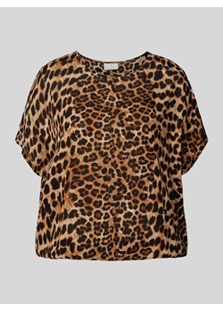 Bluzka ze zwierzęcym nadrukiem model ‘amber’ ze sklepu Peek&Cloppenburg  w kategorii Bluzki damskie - zdjęcie 172578102