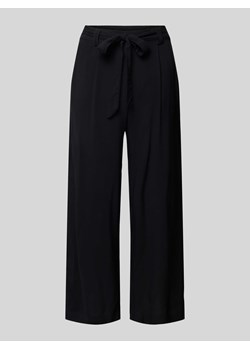 Spodnie materiałowe z szeroką,skróconą nogawką model ‘NOVA LIFE’ ze sklepu Peek&Cloppenburg  w kategorii Spodnie damskie - zdjęcie 172580831