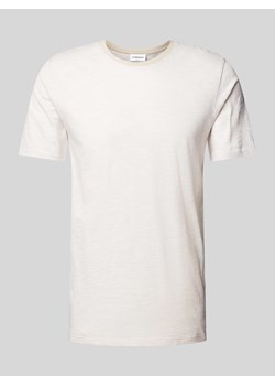 T-shirt z fakturowanym wzorem ze sklepu Peek&Cloppenburg  w kategorii T-shirty męskie - zdjęcie 172580863