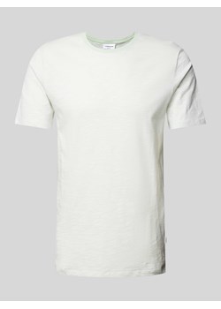 T-shirt z fakturowanym wzorem ze sklepu Peek&Cloppenburg  w kategorii T-shirty męskie - zdjęcie 172580963