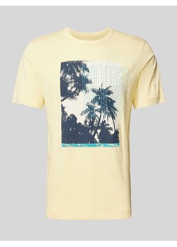 T-shirt z nadrukowanym motywem ze sklepu Peek&Cloppenburg  w kategorii T-shirty męskie - zdjęcie 172581030