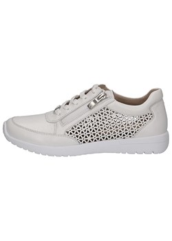 Caprice Skórzane sneakersy w kolorze białym ze sklepu Limango Polska w kategorii Buty sportowe damskie - zdjęcie 172581503
