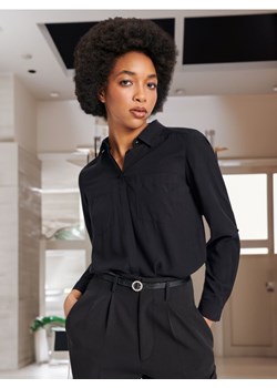 Sinsay - Koszula z wiskozy - czarny ze sklepu Sinsay w kategorii Koszule damskie - zdjęcie 172583780