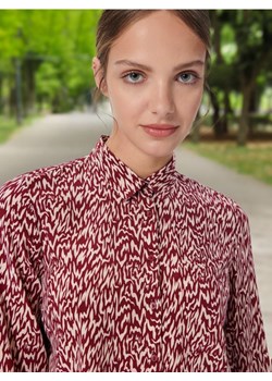 Sinsay - Koszula z nadrukiem - różowy ze sklepu Sinsay w kategorii Koszule damskie - zdjęcie 172583781