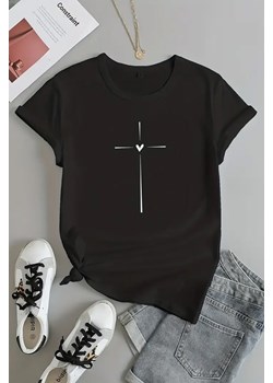 T-shirt GREMIDA BLACK ze sklepu Ivet Shop w kategorii Bluzki damskie - zdjęcie 172585140