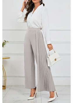 Spodnie ACELORA GREY ze sklepu Ivet Shop w kategorii Spodnie damskie - zdjęcie 172585141