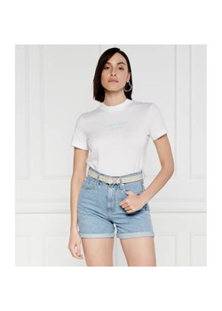 CALVIN KLEIN JEANS T-shirt | Regular Fit ze sklepu Gomez Fashion Store w kategorii Bluzki damskie - zdjęcie 172586791