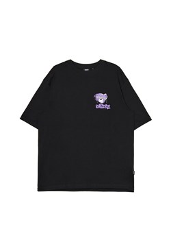 Cropp - Czarna koszulka z nadrukiem po obu stronach - czarny ze sklepu Cropp w kategorii T-shirty męskie - zdjęcie 172587523