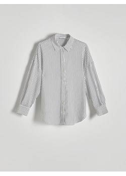 Reserved - Koszula w paski - złamana biel ze sklepu Reserved w kategorii Koszule damskie - zdjęcie 172588110