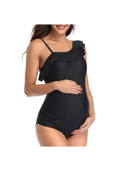 Uniwersalny strój kąpielowy dla kobiet w ciąży - Czarny / M ze sklepu Maybella.pl w kategorii Stroje kąpielowe - zdjęcie 172590864