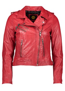 Buffalo Skórzana kurtka w kolorze czerwonym ze sklepu Limango Polska w kategorii Kurtki damskie - zdjęcie 172590940