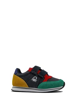 Benetton Sneakersy w kolorze granatowo-zielono-musztardowym ze sklepu Limango Polska w kategorii Buty sportowe dziecięce - zdjęcie 172590972