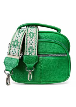 Małe Torebki Listonoszki firmy Herisson Zielone (kolory) ze sklepu torbs.pl w kategorii Listonoszki - zdjęcie 172592600