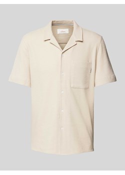 Koszula casualowa z fakturowanym wzorem ze sklepu Peek&Cloppenburg  w kategorii Koszule męskie - zdjęcie 172594262